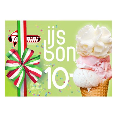 IJs Cadeaubon €10,-