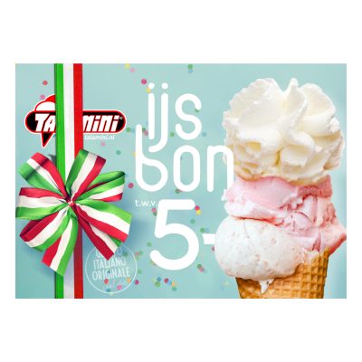 IJs Cadeaubon €5,-